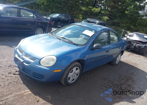 2004 Dodge Neon Se from USA, damaged, VIN 1B3ES26C94D539200